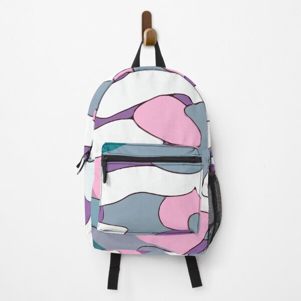 Item preview, Camouflage Modern bold design pink purple white camo art designed and sold by Shirtilike.