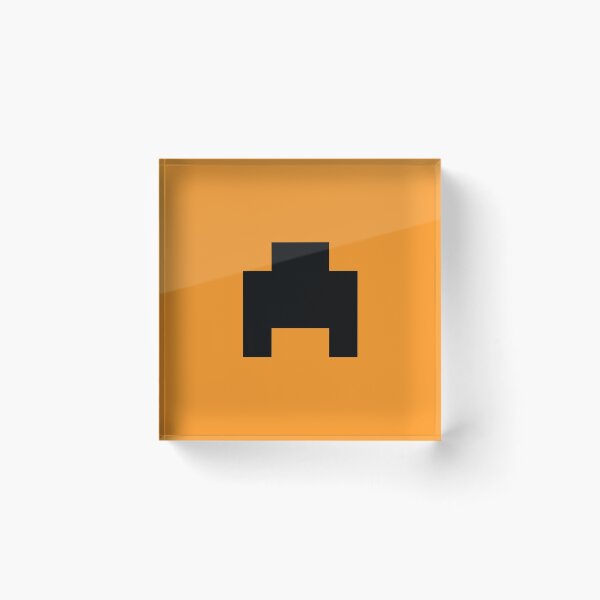 Item preview, Creeper Face - Orange designed and sold by BlusparkStudio.