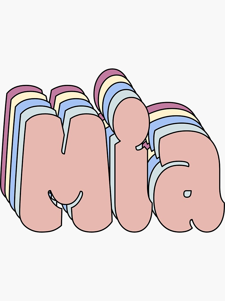 Mia Products Merch & Gifts for Sale | Redbubble