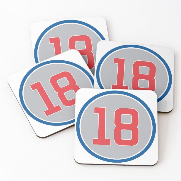 Item preview, Ben Zobrist #18 Jersey Number designed and sold by StickBall.