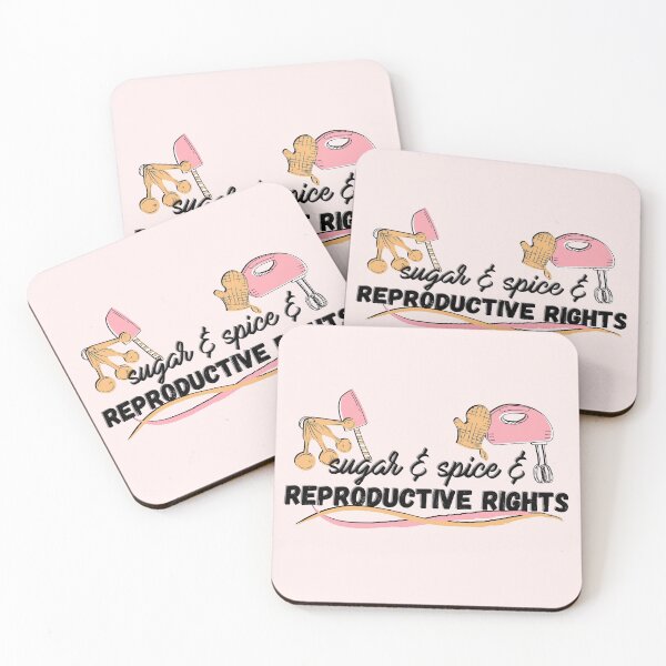 Item preview, Sugar and Spice and Reproductive Rights - Feminist Baking designed and sold by gimmesometees.