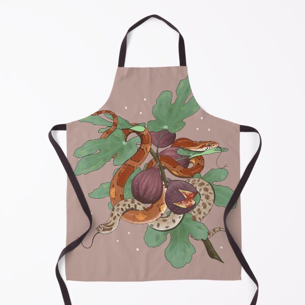 Item preview, Corn Snake and Hognose Snake with Figs designed and sold by Paige Penrose.