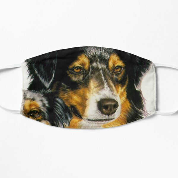 Australian Shepherd Collage Mask