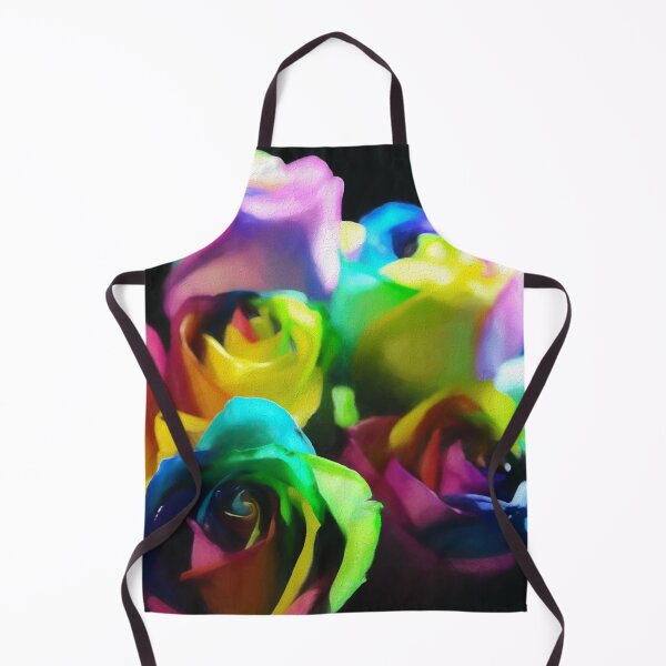 Item preview, Rainbow Roses Watercolor designed and sold by bloomingvine.
