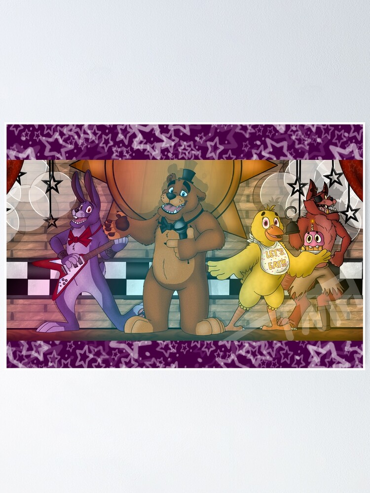 Nightmare Fredbear (Five Nights at Freddy's) Poster for Sale by  TheMaskedHunter