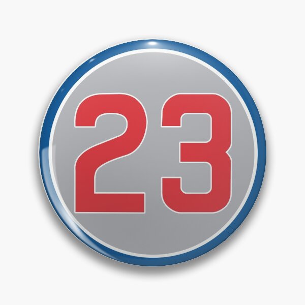 Item preview, Ryne Sandberg #23 Jersey Number designed and sold by StickBall.