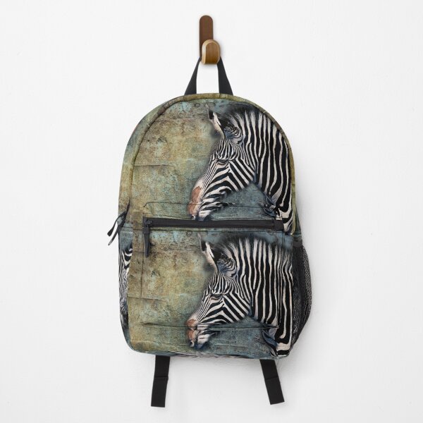 Item preview, Solitary Zebra Portrait designed and sold by KbytesOfJax Outdoor and Nature.