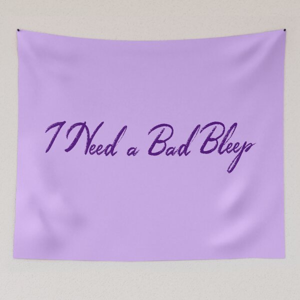 Item preview, i need a bad bleep purple designed and sold by WilliamsGFX.