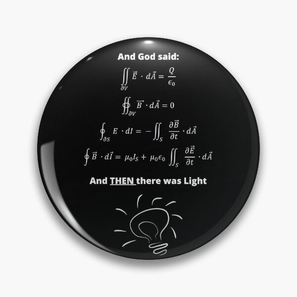 Item preview, Reality Glitch’s Maxwell’s equations – And God Said..... And There Was Light T-Shirt  designed and sold by teezenith.