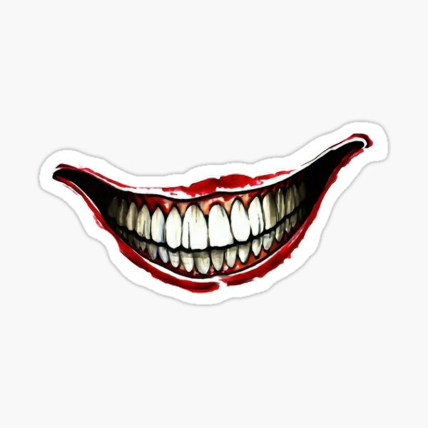 Joker smile Sticker