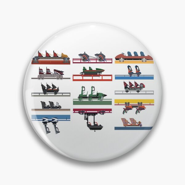 Item preview, Six Flags Magic Mountain Coaster Cars 2020 designed and sold by CoasterMerch.