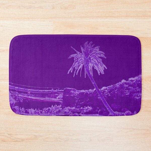 Item preview, Deep Purple Palm Tree designed and sold by By-Danni-Marie.