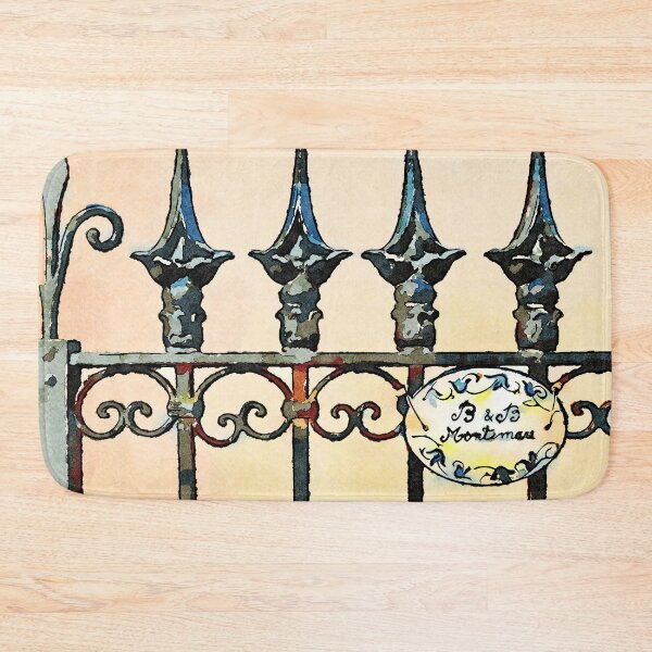 Item preview, Railing with plate designed and sold by Giuseppe Cocco.
