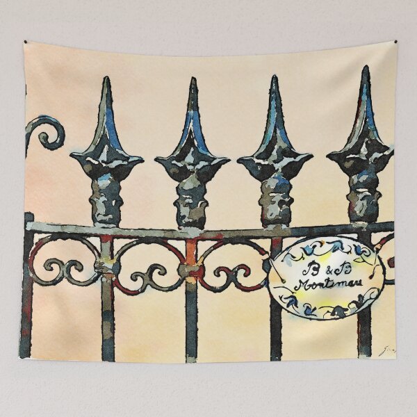 Item preview, Railing with plate designed and sold by Giuseppe Cocco.