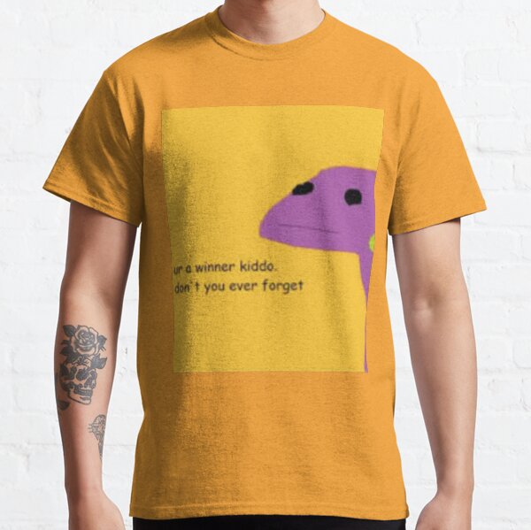 motivational lizard shirt