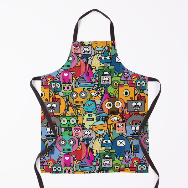 Item preview, All Robots - cool robots all over  designed and sold by FK-UK.