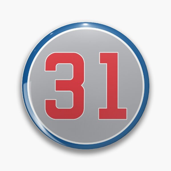 Item preview, Greg Maddux #31 / Fergie Jenkins #31 Jersey Number designed and sold by StickBall.