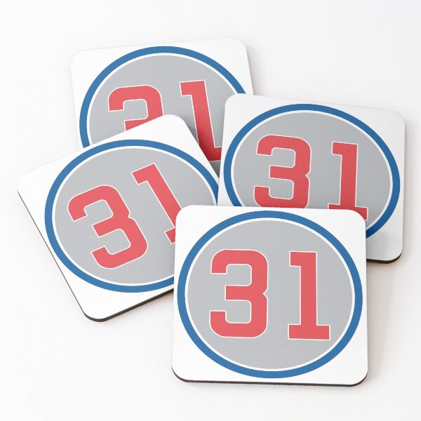 Item preview, Greg Maddux #31 / Fergie Jenkins #31 Jersey Number designed and sold by StickBall.