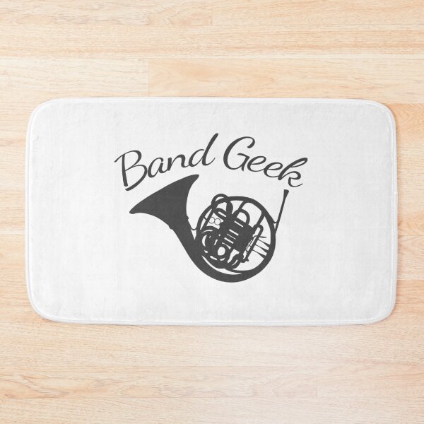 Item preview, Band Geek French Horn designed and sold by nerdchild.