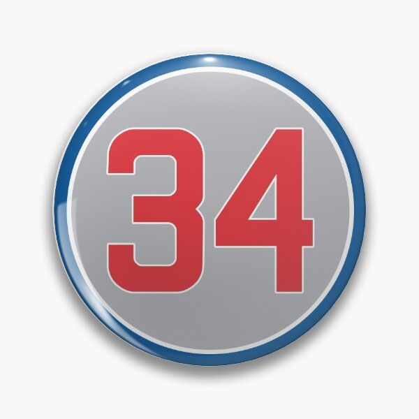 Item preview, Jon Lester #34 Jersey Number designed and sold by StickBall.