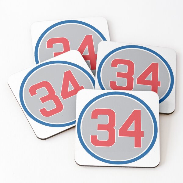 Item preview, Jon Lester #34 Jersey Number designed and sold by StickBall.
