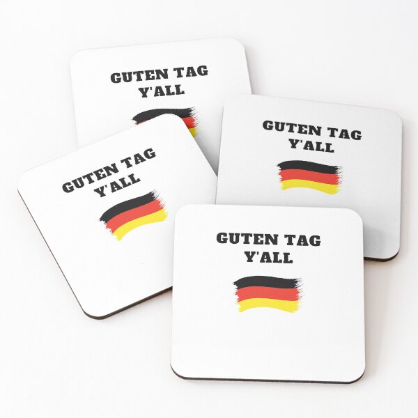 Item preview, Guten Tag Y'all German Flag Southern designed and sold by Jeangel97.