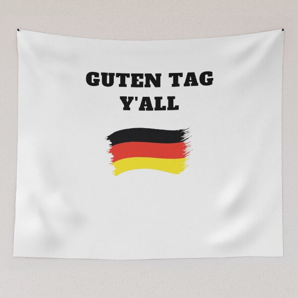Item preview, Guten Tag Y'all German Flag Southern designed and sold by Jeangel97.