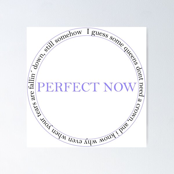 Item preview, Perfect Now designed and sold by 1dxloverr.