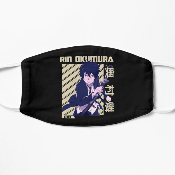 Rin Okumura - Blue Exorcist Anime manga Flat Mask