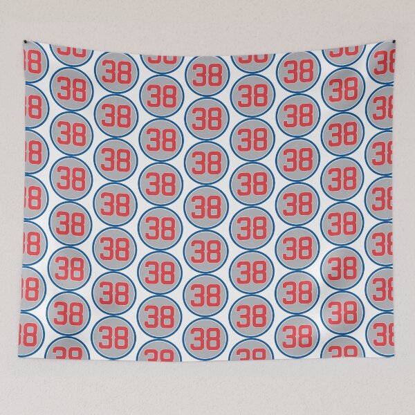 Item preview, Carlos Zambrano #38 Jersey Number designed and sold by StickBall.