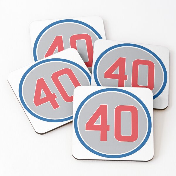 Item preview, Willson Contreras #40 Jersey Number designed and sold by StickBall.