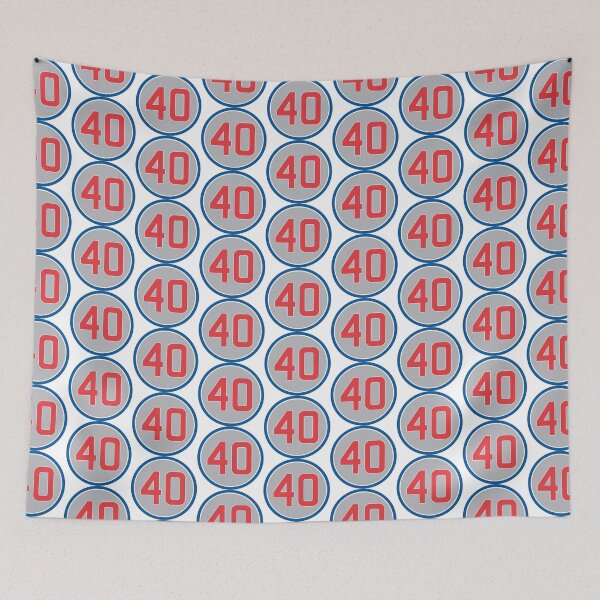Item preview, Willson Contreras #40 Jersey Number designed and sold by StickBall.