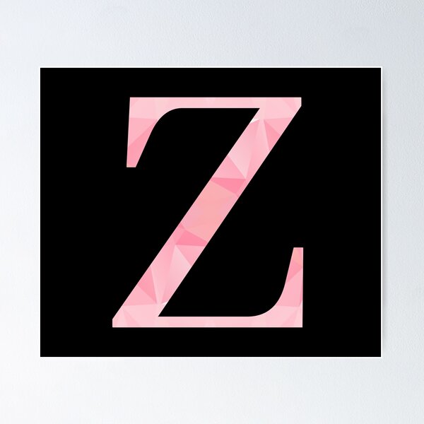 Backwards Letter Z Alphabet | Poster