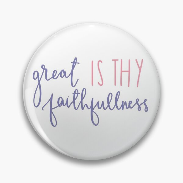 Item preview, Great is Thy Faithfulness design  designed and sold by Stonelakes.