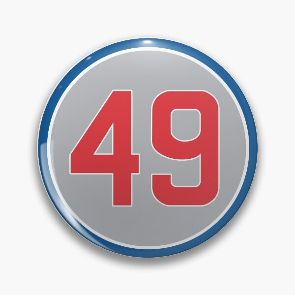 Item preview, Jake Arrieta #49 Jersey Number designed and sold by StickBall.