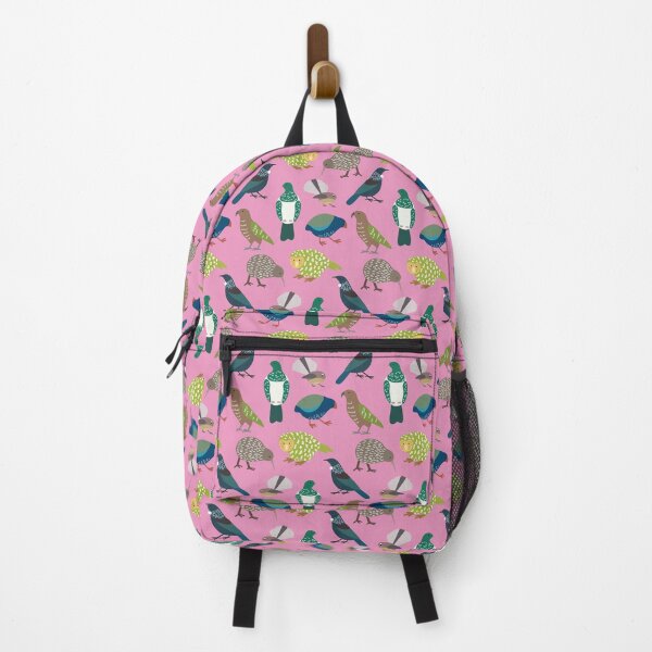 Item preview, Cute New Zealand Birds PINK designed and sold by Rebeccatiana.nz.