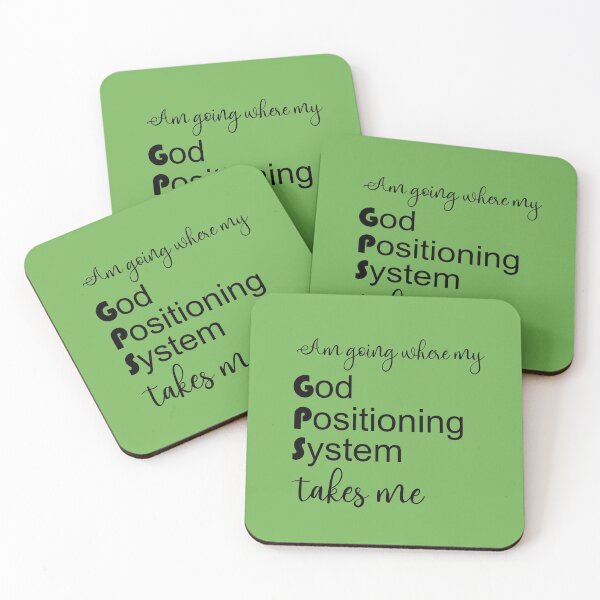 Item preview, God's My GPS, Going Where He takes Me designed and sold by Bliss Find And Design.