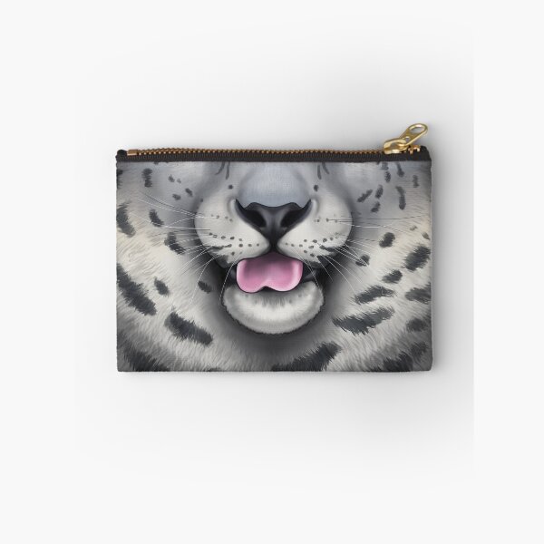Item preview, Snow Leopard Face (with blep) designed and sold by SidianArts.