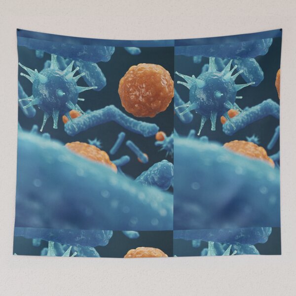 Item preview, BACTERIA E. COLI CLOSE Microscope Photo Image...Microbiology designed and sold by Hippiesole.