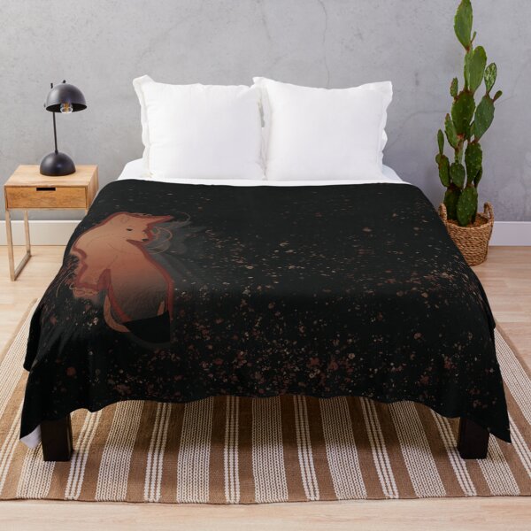 Item preview, Paint Splatter Red Fox On Black designed and sold by TJFox.