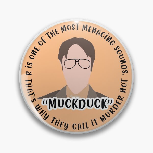 Item preview, "Muckduck" Dwight Schrute designed and sold by Erin Shammo.