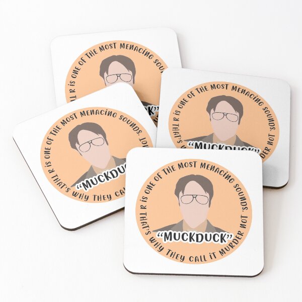 Item preview, "Muckduck" Dwight Schrute designed and sold by Erin Shammo.