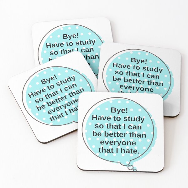 Item preview, Bye Have to Study - Polka Dot  designed and sold by KarolinaPaz.