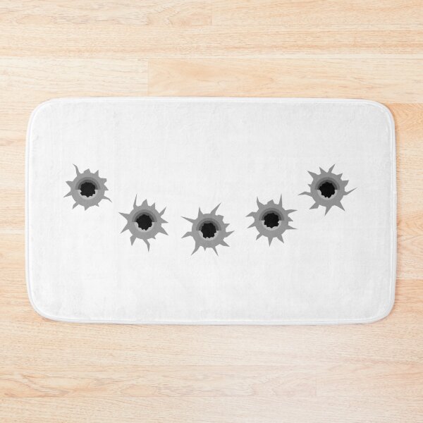 Item preview, Bullet Hole Smile designed and sold by lovesuperkarma.