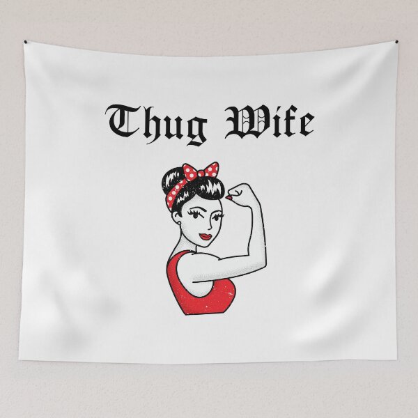 Item preview, Thug Wife -  designed and sold by BorvickTees.