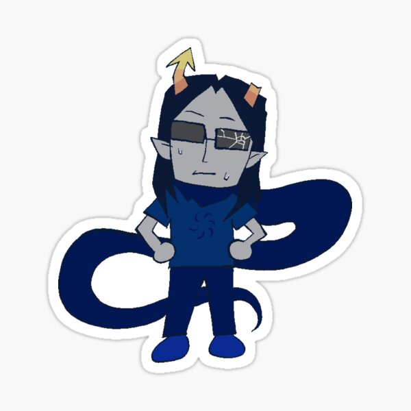Homestuck Equius Zahhak Sticker Sticker