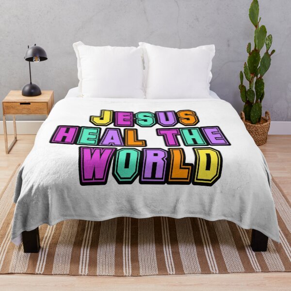 Item preview, Jesús sana el mundo designed and sold by JaneVictoria.
