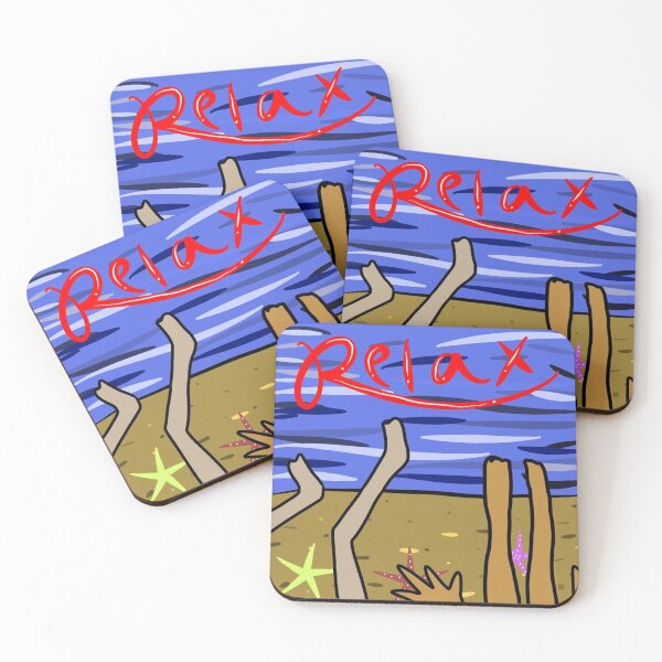 Item preview, Relax - beach designed and sold by introvertcafe.