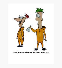 Heisenferb Photographic Print