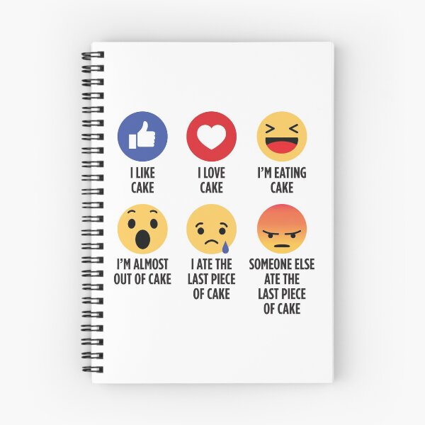 Item preview, CAKE Facebook Emoticons designed and sold by GobaFineArts.